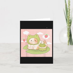 Kawaii Kikkikker van 90 jaar katteband A Kaart