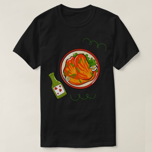 Kawaii Kimchi T-shirt (Design voorkant)