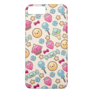 Kawaii-kinderpatroon met schattige doedels Case-Mate iPhone case