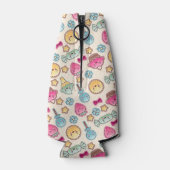 Kawaii-kinderpatroon met schattige doedels flesjeskoeler (Achterkant)