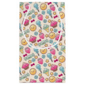 Kawaii-kinderpatroon met schattige doedels klein cadeauzakje (Achterkant)