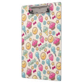 Kawaii-kinderpatroon met schattige doedels klembord (Links)