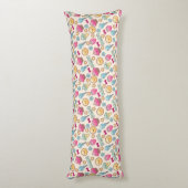 Kawaii-kinderpatroon met schattige doedels lichaamskussen (Achterkant (Verticaal))