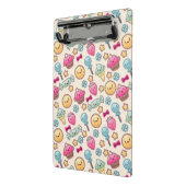 Kawaii-kinderpatroon met schattige doedels mini klembord (Angled2)