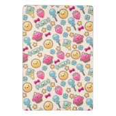 Kawaii-kinderpatroon met schattige doedels mini klembord (Achterkant)