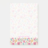 Kawaii-kinderpatroon met schattige doedels post-it® notes (Voorkant)