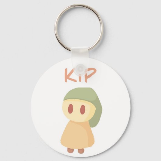 Kawaii Kip Sleutelhanger (Voorkant)