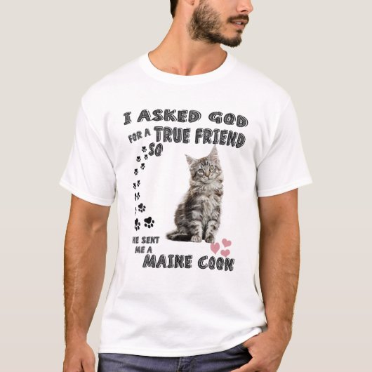 Kawaii Kitten citeert mam Papa Lover Print, klaplo T-shirt (Voorkant)