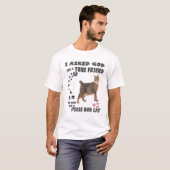 Kawaii Kitten Quote mam Bobcat Dad Print, Cute Pix T-shirt (Voorkant volledig)
