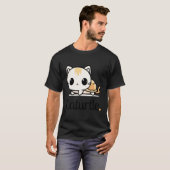 Kawaii kitten vee anime kat chibi schildpad kat t-shirt (Voorkant volledig)