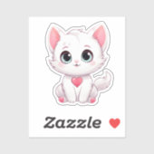 Kawaii Kittens Sticker (Vel)