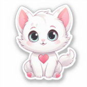 Kawaii Kittens Sticker (Voorkant)