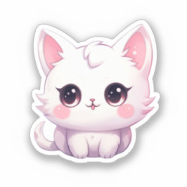 Kawaii Kittens Sticker