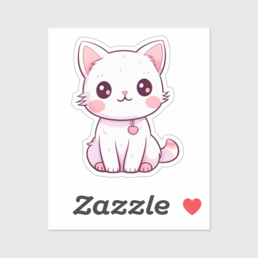 Kawaii Kittens Sticker (Vel)