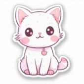 Kawaii Kittens Sticker (Voorkant)