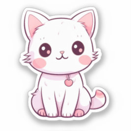 Kawaii Kittens Sticker