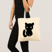 Kawaii Kittey Cat Bag Tote Bag (Voorkant (product))
