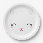kawaii kitty CAT BIRTHDAY party paper bord 3 (Voorkant)