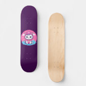 Kawaii Kitty Persoonlijk Skateboard (Voorkant)
