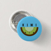 Kawaii | Kiwi | Badge Ronde Button 3,2 Cm (Voorkant /achterkant)