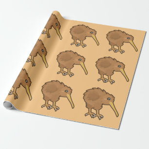 Kawaii Kiwi Cadeaupapier