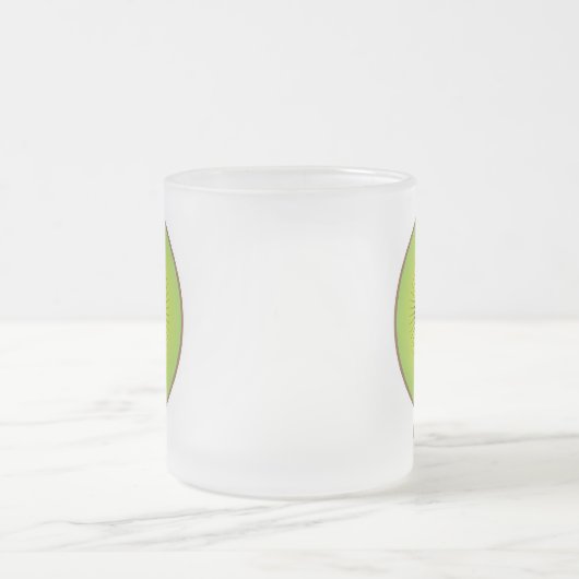 Kawaii Kiwi Matglas Koffiemok (Center)