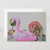 Kawaii ♡ klein dier briefkaart (Voorkant / Achterkant)