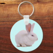 Kawaii Knuffel Konijn Sleutelhanger (Voorkant)