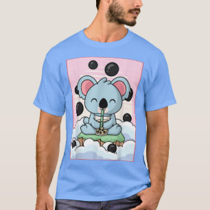 Kawaii Koala Beer Bubble Boba Milk Tea Japanse ae T-shirt