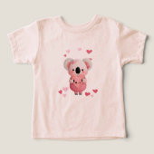 Kawaii Koala With Hearts (Design voorkant)