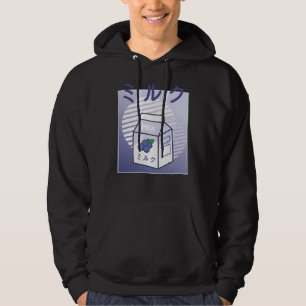Kawaii Koe Retro Japanse blauwbes Hoodie