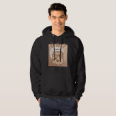 Kawaii Koe Retro Japanse Chocolate Milk Koeien Hoodie (Voorkant volledig)