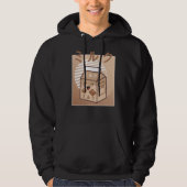 Kawaii Koe Retro Japanse Chocolate Milk Koeien Hoodie (Voorkant)