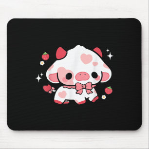 Kawaii Koe Strawberry Mooie Esthetische Anime Meis Muismat