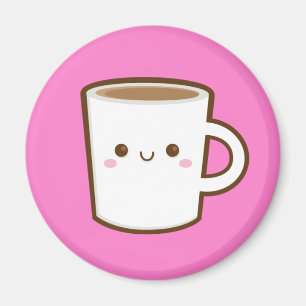Kawaii Koffiemagneet Magneet