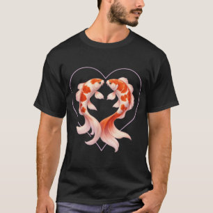 Kawaii Koi Vis â€“ Cute Japanse Geluks Karper Ontw T-shirt