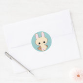 Kawaii Kokeshi Bunny Sticker (Envelop)