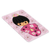 Kawaii Kokeshi Doll magneet (Rechterzijde)