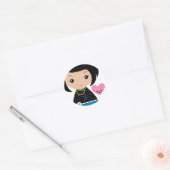 Kawaii Kokeshi Sticker (Envelop)