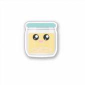 Kawaii Kombucha Scoby- Vinyl Sticker (Voorkant)