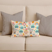Kawaii Konijn Pastel Speelse Mooie Worp Kussen