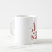 Kawaii Konijn Piep Koffiemok (Voorkant links)