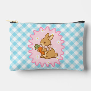 Kawaii Konijn Wortel Lente Bloemen Etui