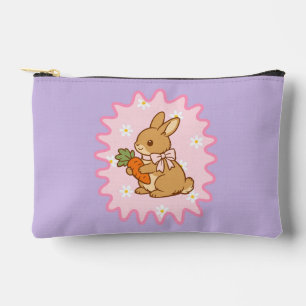 Kawaii Konijn Wortel Lente Bloemen  Etui