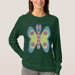 Kawaii Konijnvlinder Konijn Vlinder Hybride Schatt T-shirt