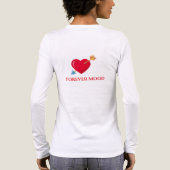 Kawaii Koppel Mode, Esthetische T-shirt Met Lange (Achterkant)