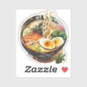 Kawaii Korean Ramen Stickers (Vel)