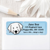 Kawaii Kuvasz Etiket (Insitu)