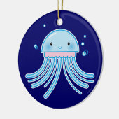 Kawaii kwal keramisch ornament (Links)
