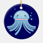 Kawaii kwal keramisch ornament (Achterkant)